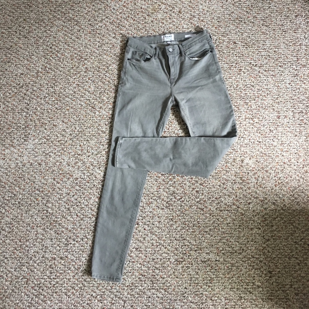 Frame Denim "Le Skinny de Jeanne" gray, size 31