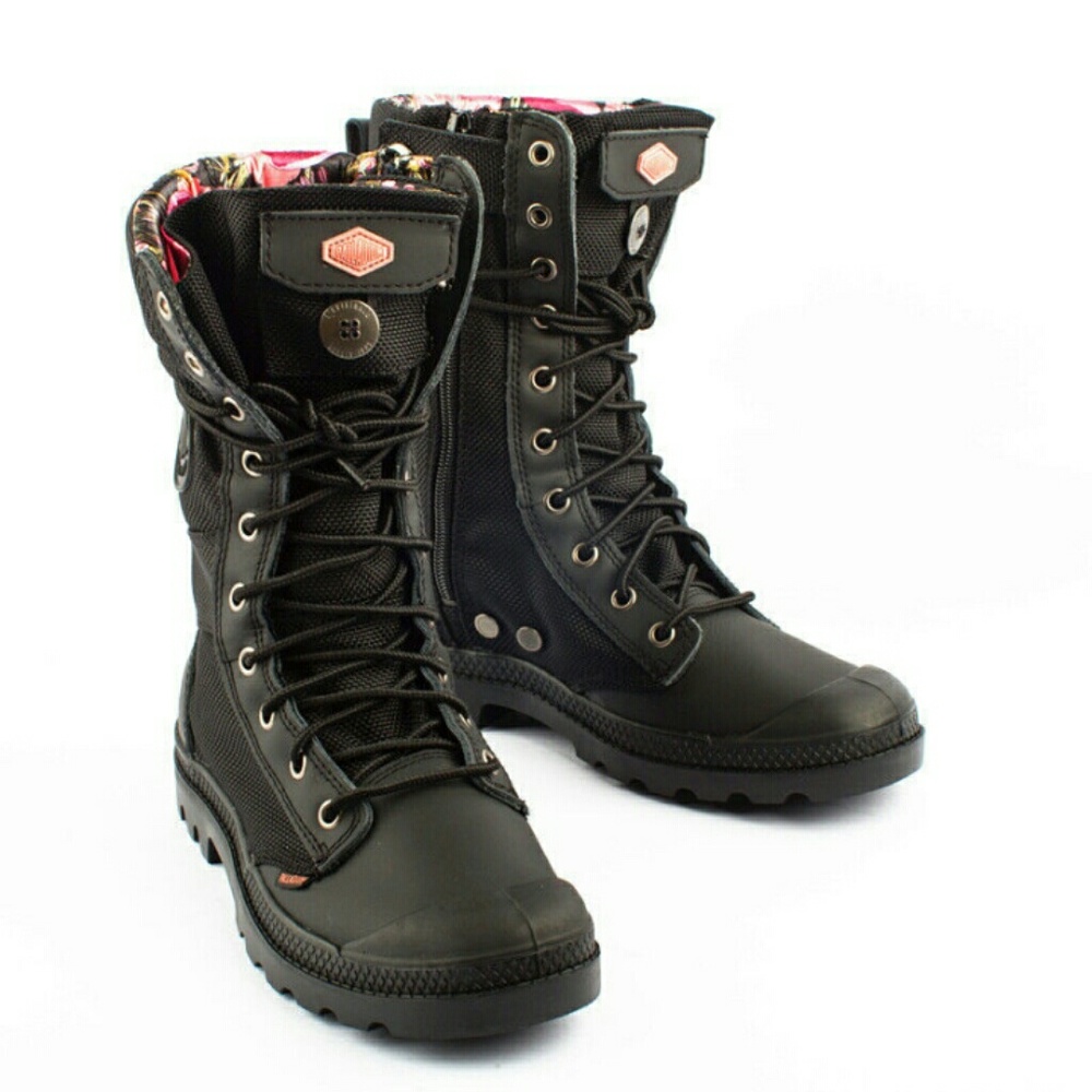 NEW Black Palladium Pampa Tactical Combat Boots
