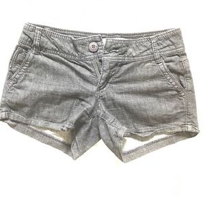 NWOT dark denim shorts
