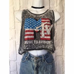 MTV crop top