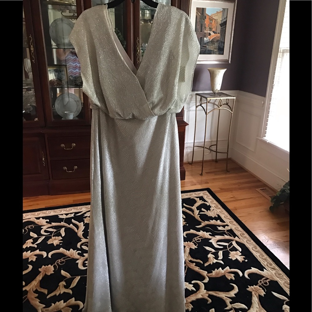 Dessy Jenny Yoo jy525 bridesmaid, silver crush