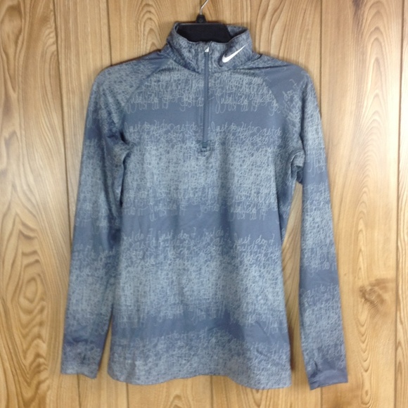 Nike Tops - Nike Therma-Fit Long Sleeve Top Size M Just Do It