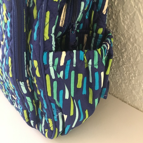 NWT VERA BRADLEY CAMPUS BACKPACK KATALINA SHOWERS main image 4
