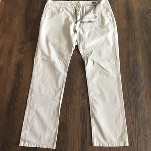 Bonobos Slim Straight a Washed Chinos - Chalk