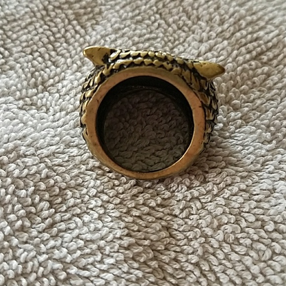 New Beautiful Owl Statement Ring - Picture 5 of 6