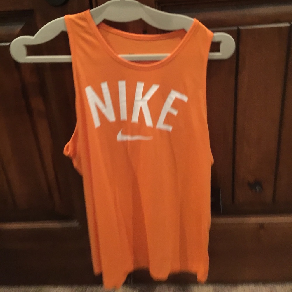 Orange Nike tank NWT!