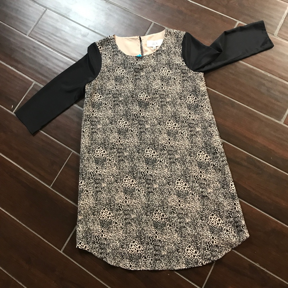 Animal Print Shift Dress