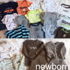 {assorted} baby boy newborn bundle