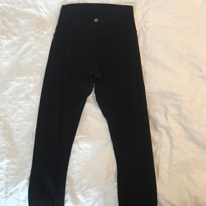 Never worn *align lululemon crops 7/8 length