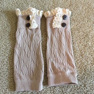 Tan boot socks