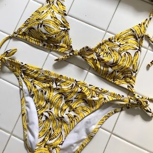Banana bathing suit-- as seen on KYLIE JENNER