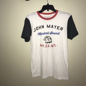 John Mayer Born and Raised Tour Shirt