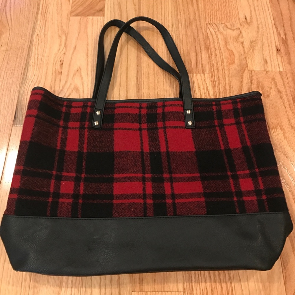 Plaid Bass purse