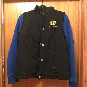 NASCAR Jimmy Johnson zip up & vest
