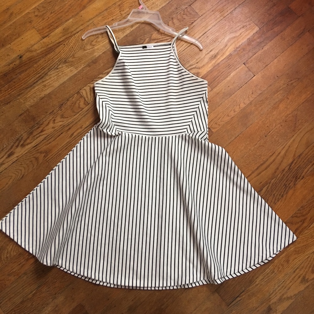 H&M Divided Striped Dress