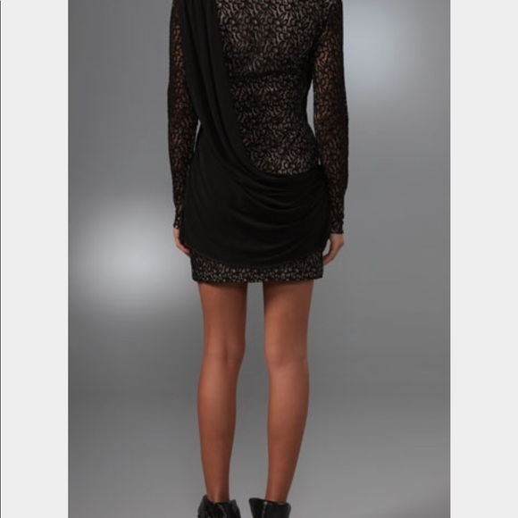 SALE🛎🛎L.A.M.B NEW BLACK LACE COCKTAIL DRESS - Picture 3 of 6
