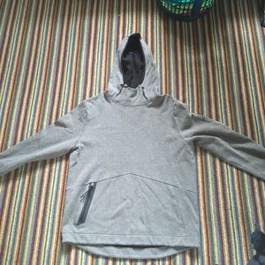 Green/grey hoodie