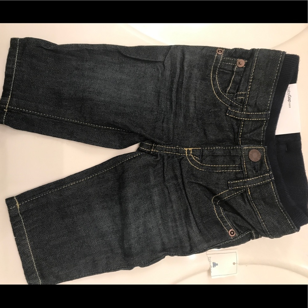 Baby gap jeans with elastic waist