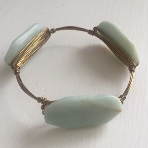 BOUTIQUE | Mint Stone Bangle