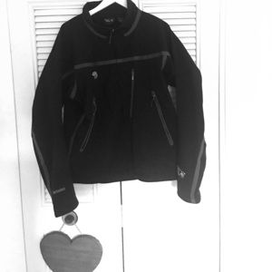 Men's Mountain Hard Wear Black Soft shell jacket