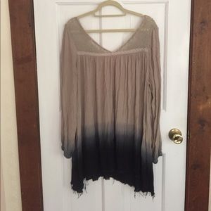 Gently worn free people tunic
