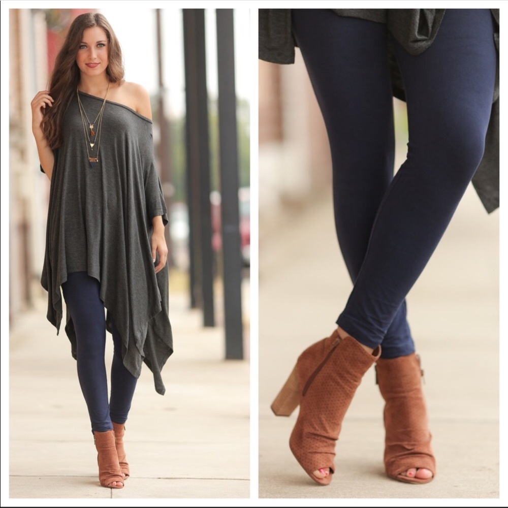 😍🔥Navy Brushed Knit Leggings🔥😍