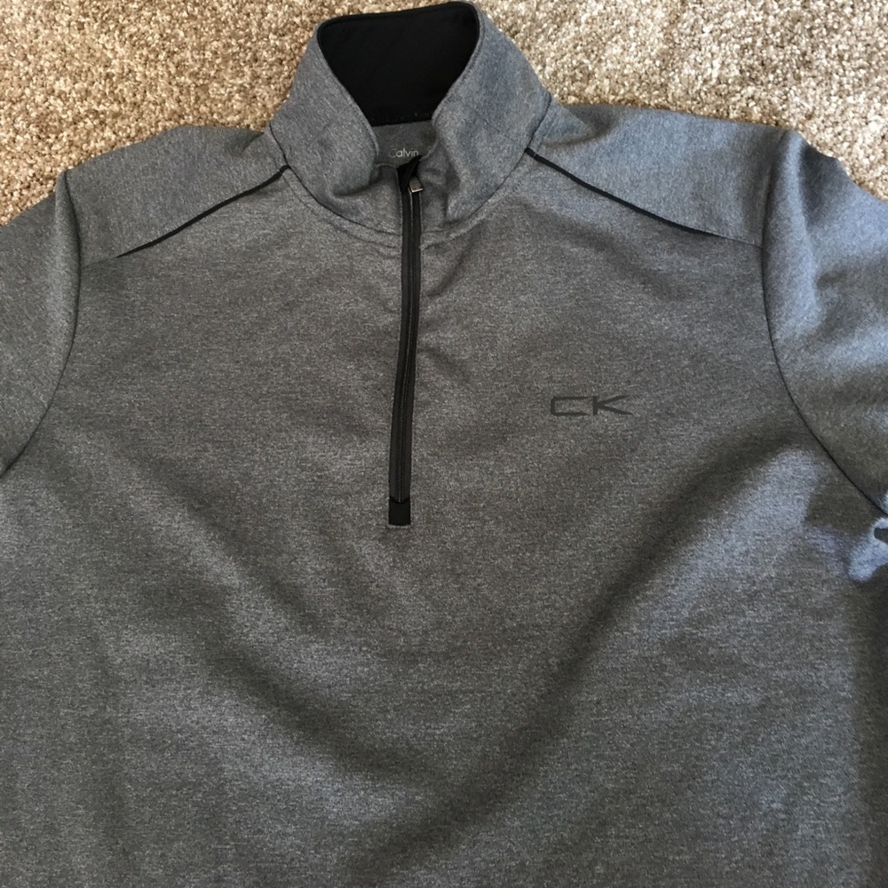 Calvin Klein Sport-Tech Half Zip Never Worn