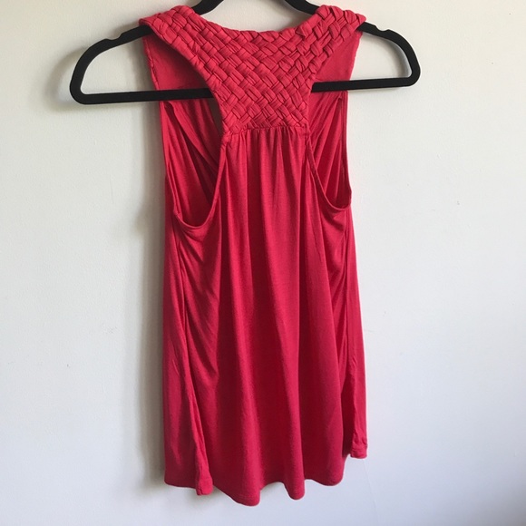 ✨Mossimo✨Cowl Neck Tank Top Woven Shoulders & Back - Picture 2 of 7