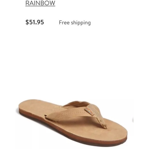 🌵Women's Rainbow Wide Strap Sandals in Sierra XL - Picture 4 of 4