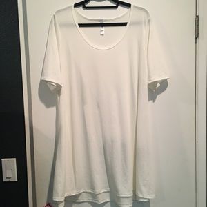 Solid ivory perfect tee - LuLaRoe