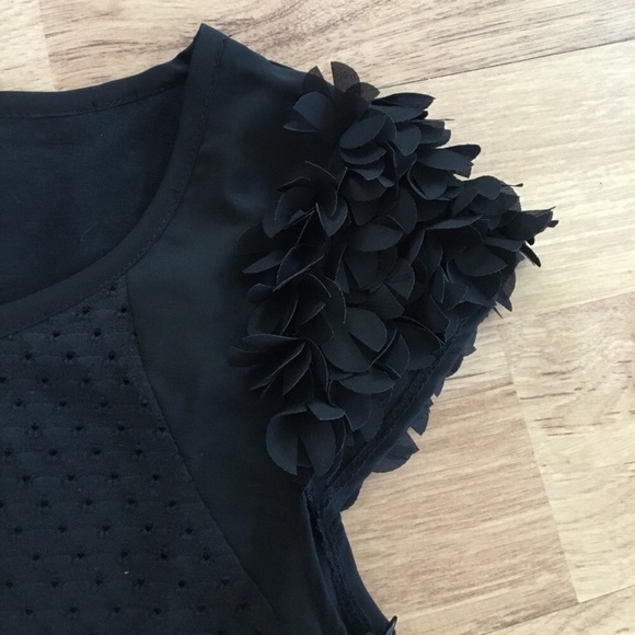 Anthropologie Esley Beautiful Black dress NWOT - Picture 7 of 8