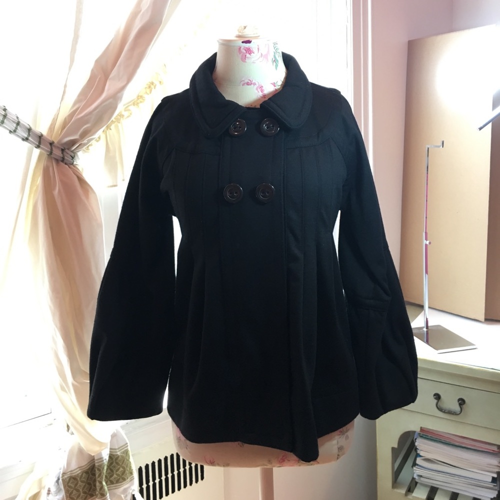 Marc by Marc Jacobs black "swing" jacket