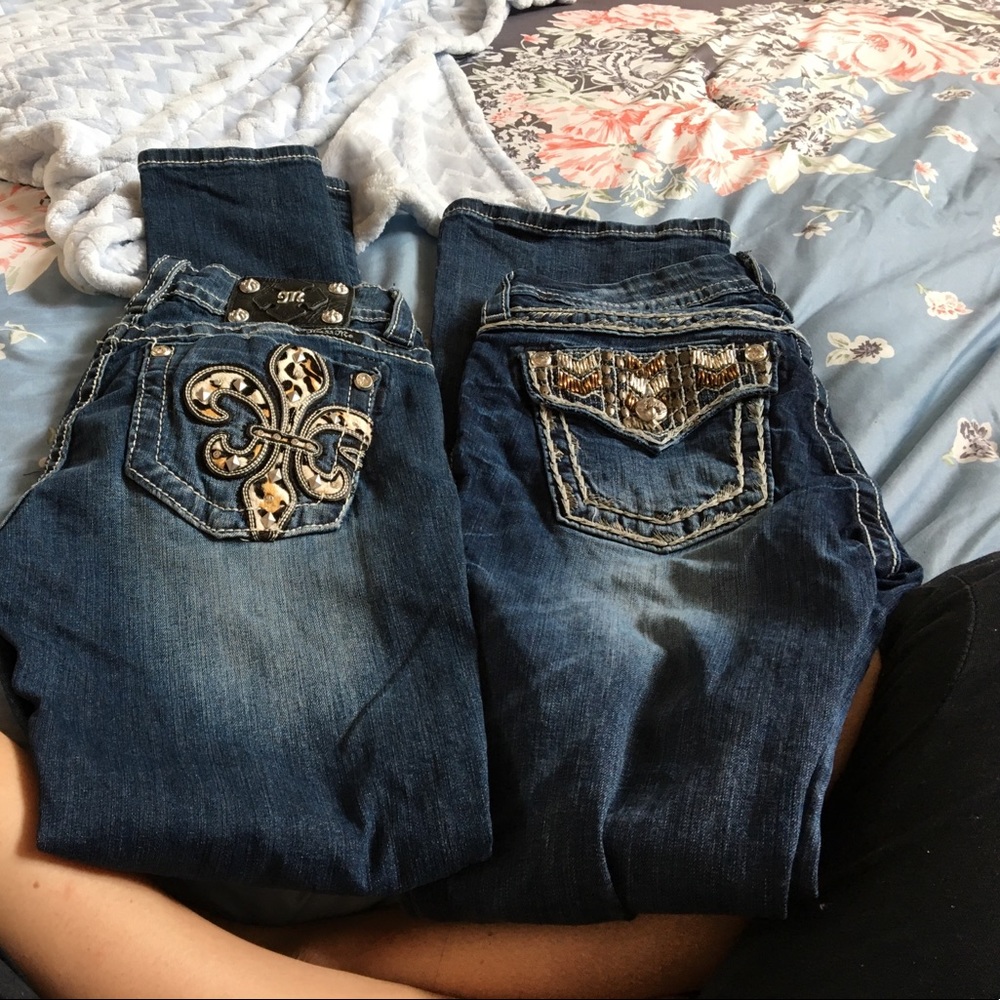 2 pairs of Miss me jeans💥💥