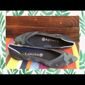 Rothy’s Dark Camo Flats