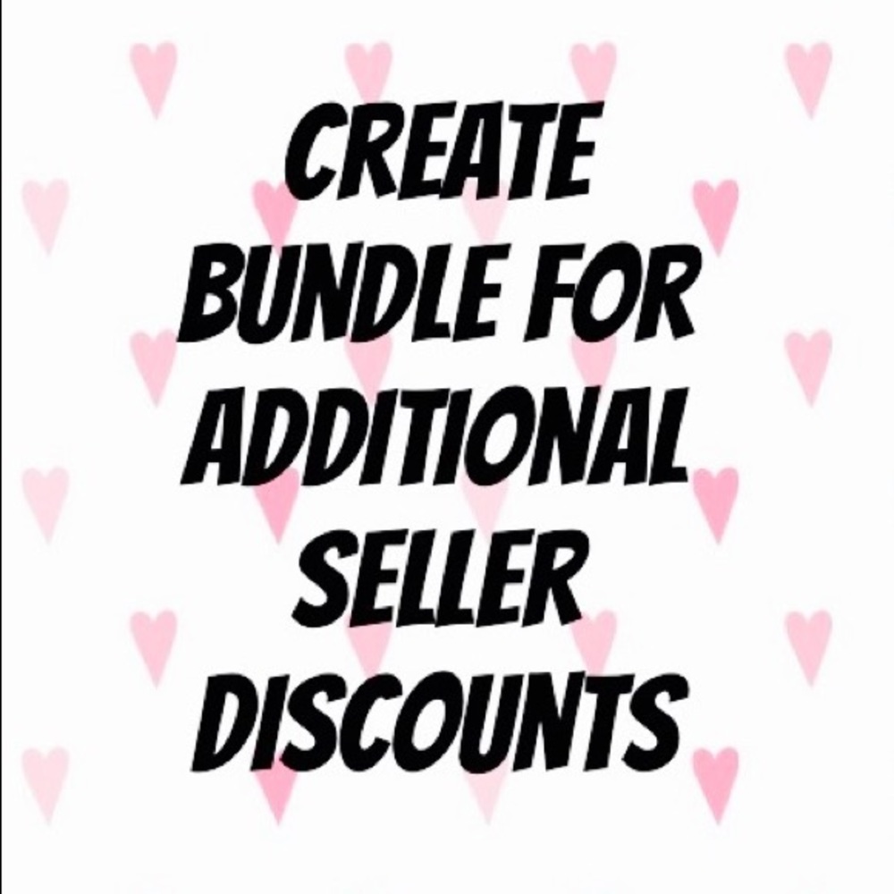 Additional discounts!