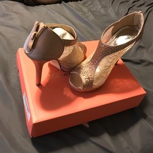 Champagne heels