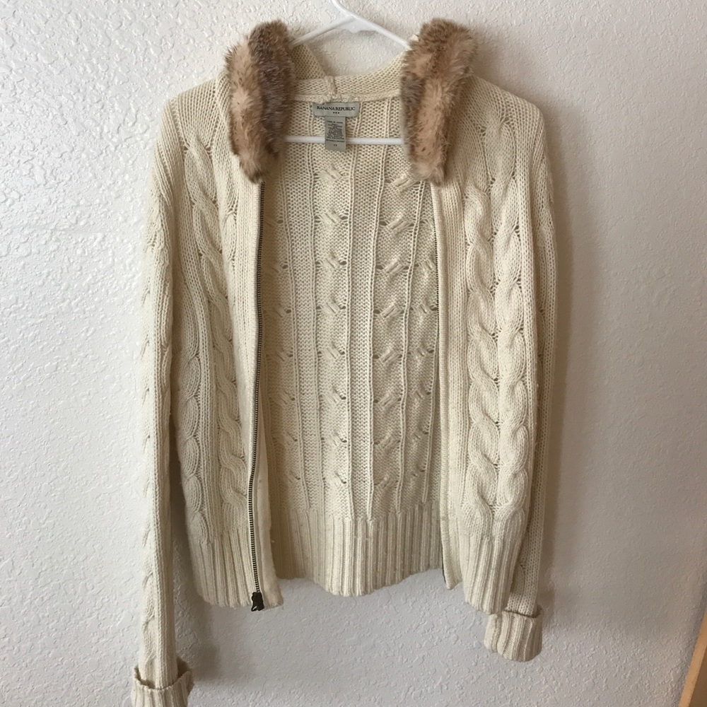Banana Republic Knitted Hoodie