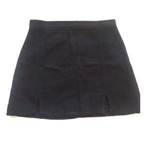 Topshop mini skirt with side slits