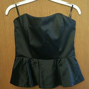 Bebe peplum bustier------- end of summer sale!!
