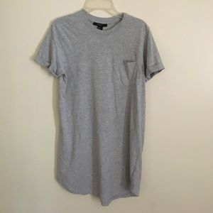 Gray T-Shirt Dress
