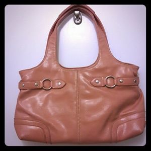 Pink Faux Leather Nine West Bag