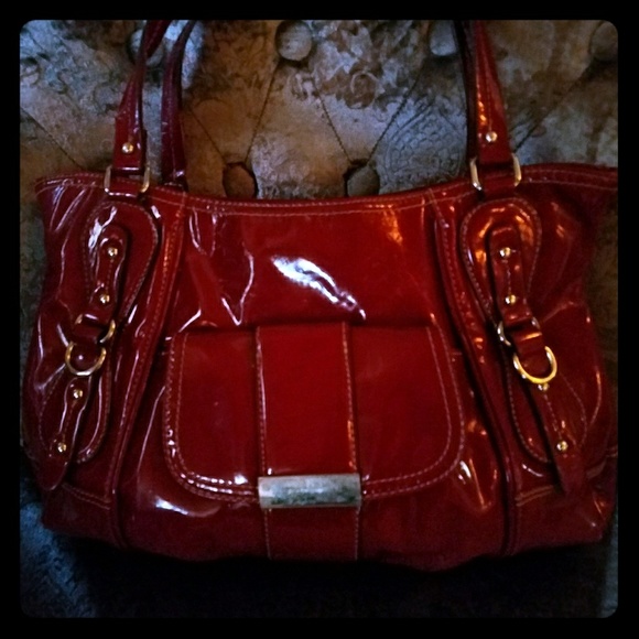 Naturalizer Handbags - Cute Naturalizer red patent purse