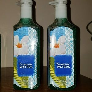 Bath and Body Works Turquoise Waters Hand Soaps