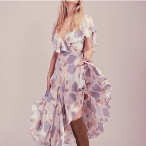 Free People Faye Wrap Dress
