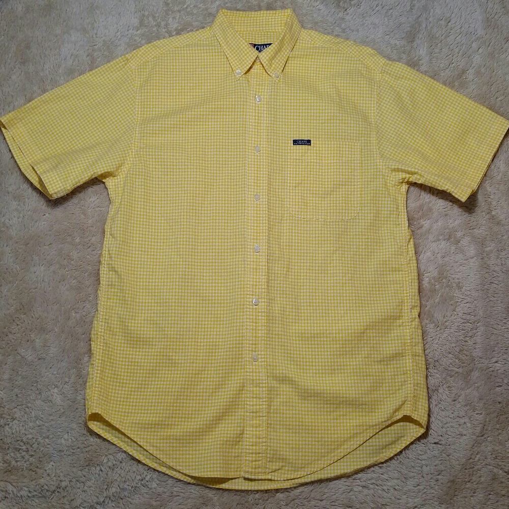 CHAPS Ralph Lauren Short Sleeve Men's Button Down