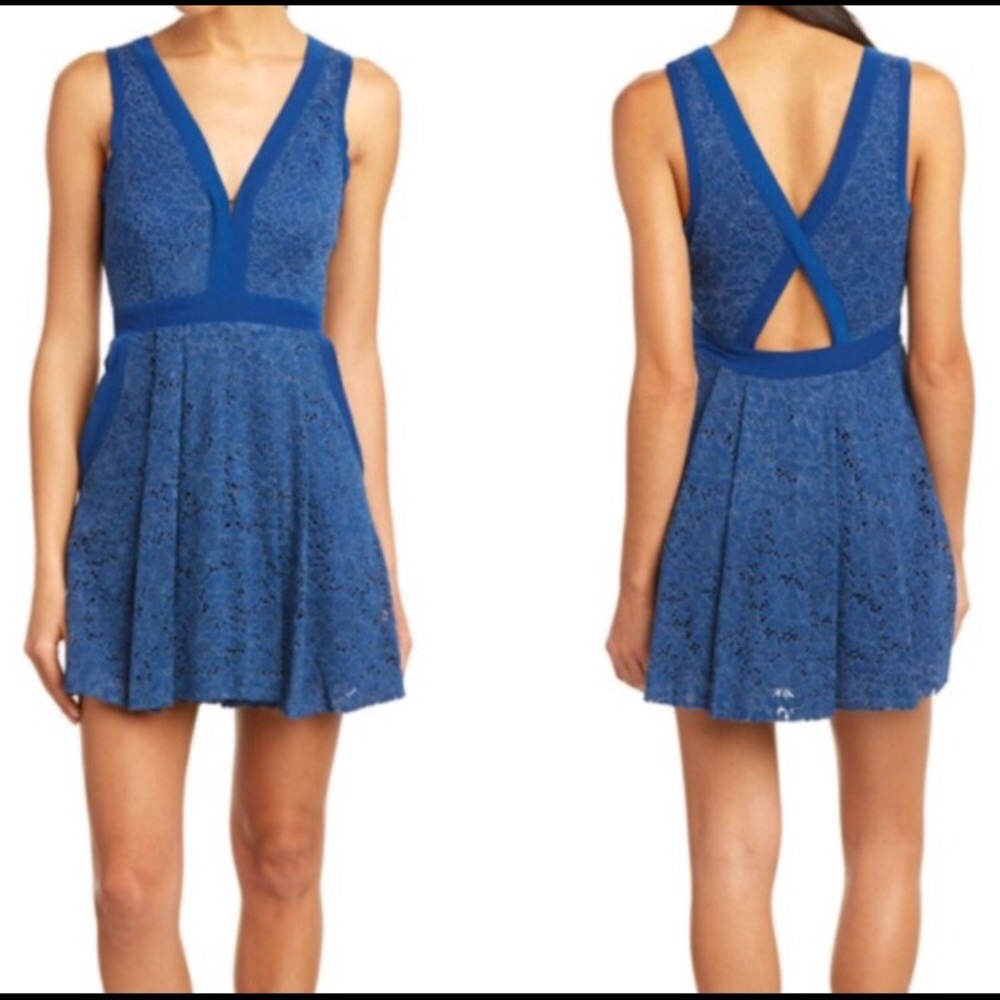 Free People Blue Dress