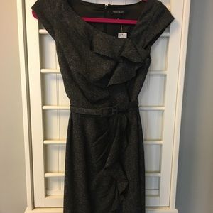 Gray belted dress size 0