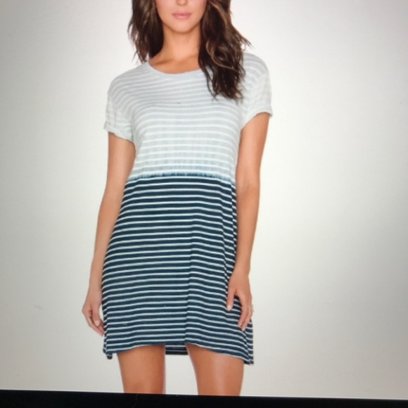 Current/Elliott Dresses & Skirts - Current/Elliott Blue Ombré Tee-shirt Dress