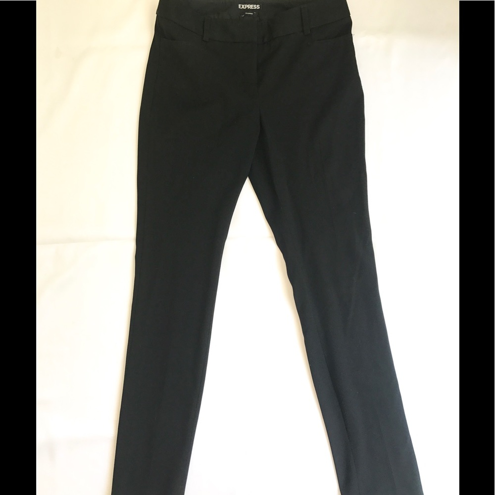 Express Black Columnist Slacks - image 4