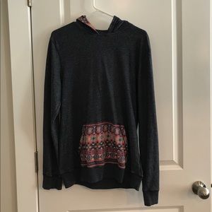 Navy blue sweatshirt